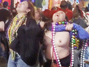 Mardi Gras Body Paint Parade Body Painted Girls